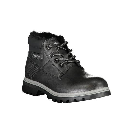Botas de tobillo para hombre de cuero sintético negro Ca25370 - Image 2