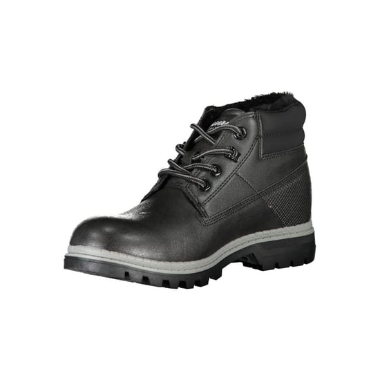 Botas de tobillo para hombre de cuero sintético negro Ca25370 - Image 3