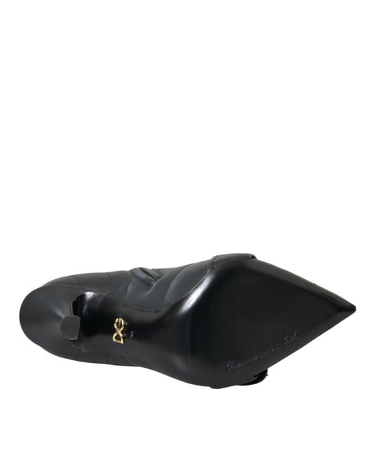 Botines de Cuero Acolchados Estilo Dg con Hebilla - Image 6