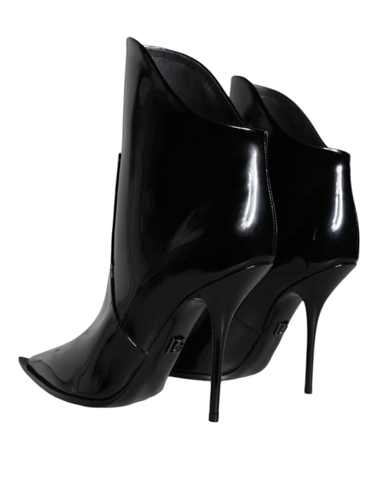 Botines de tacón alto de charol - Image 4