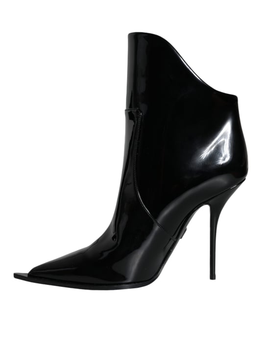 Botines de tacón alto de charol - Image 5