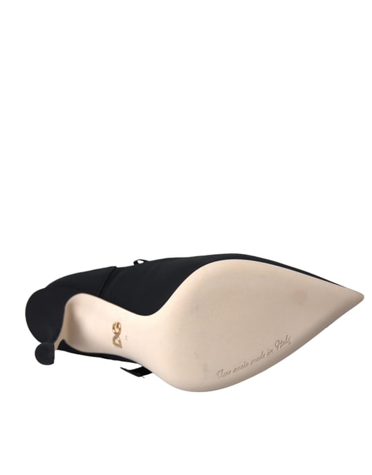 Botas de calcetín con cordones negras Dolce Gabbana - Image 6