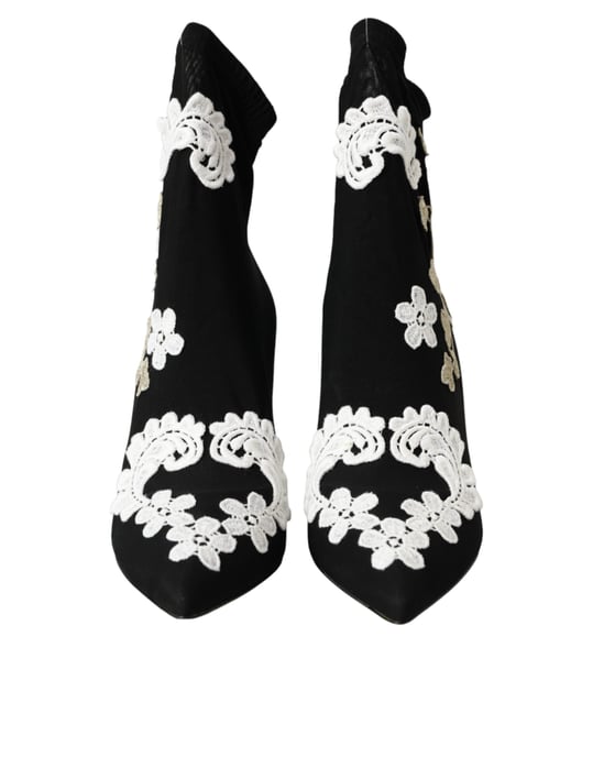 Botines Bordados con Flores - Image 2