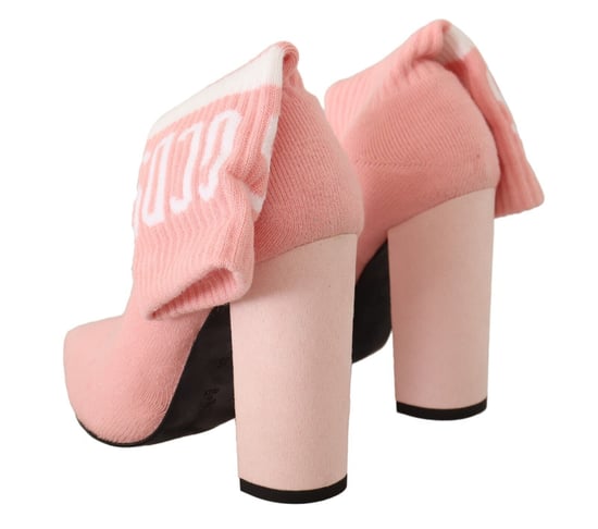 Botas de calcetín de punto Gcds con tacón cuadrado - Image 3