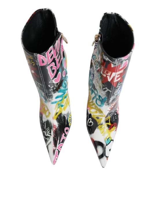 Botines Graffitiprint Estilo Dg - Image 3