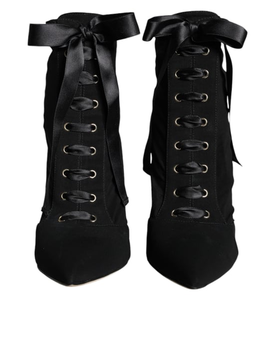 Botines Atados Negros - Image 2