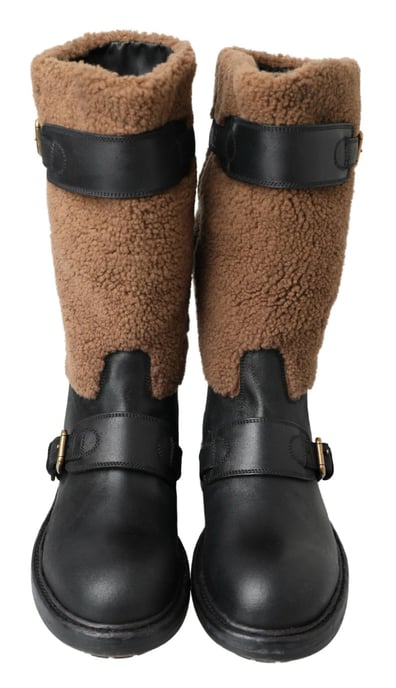 Botas de moto de piel de borrego - Image 4