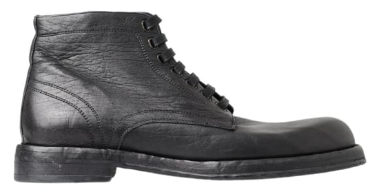 Botas de cuero con cordones - Image 1