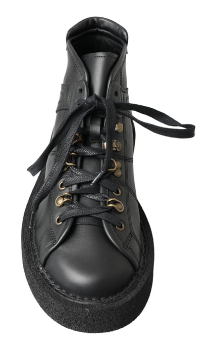 Zapatillas altas de cuero Cs1786 - Image 4