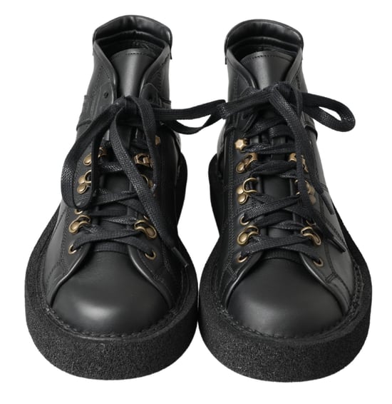 Zapatillas altas de cuero Cs1786 - Image 6