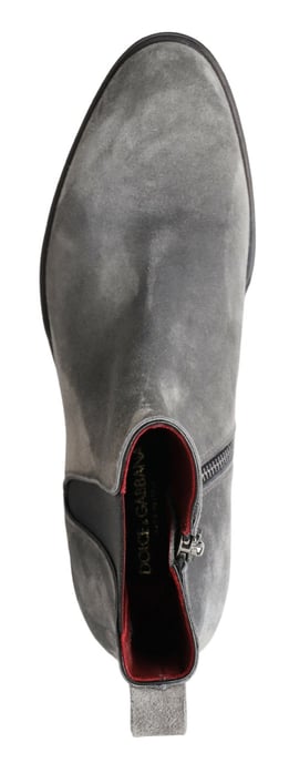 Botines de ante con cierre de cremallera - Image 4