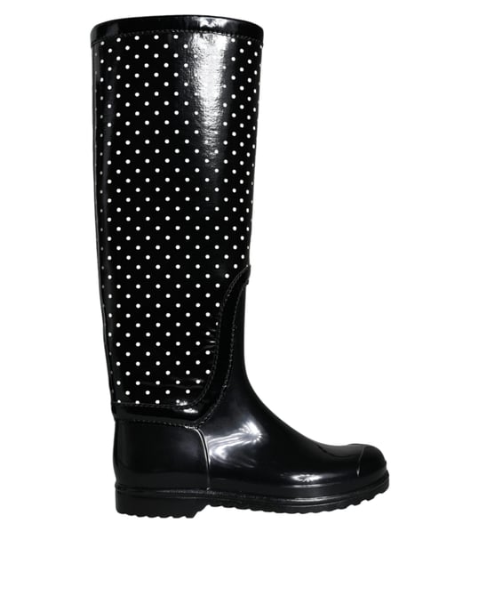 Botas de lluvia con lunares brillantes - Image 1