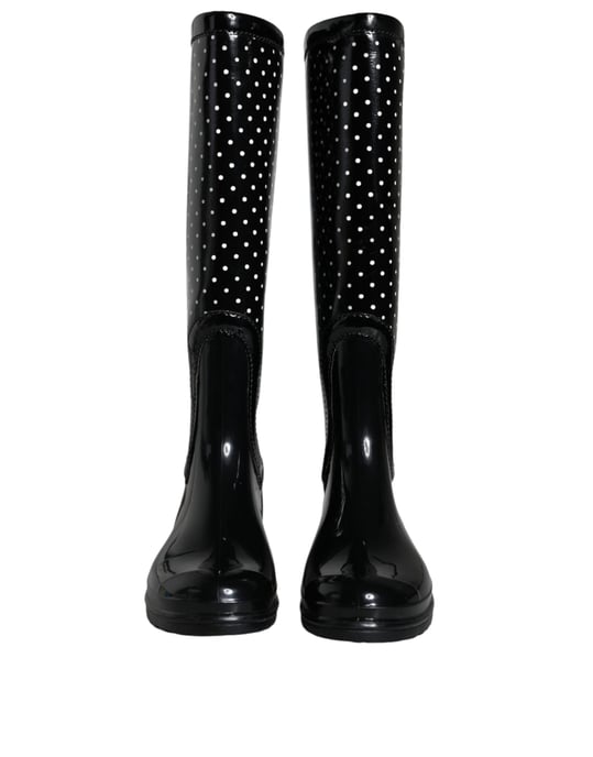 Botas de lluvia con lunares brillantes - Image 2