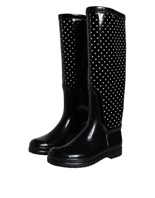 Botas de lluvia con lunares brillantes - Image 3