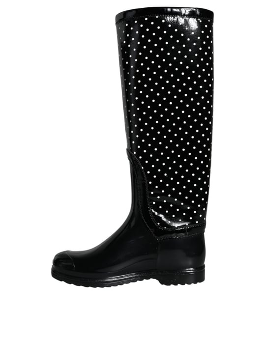 Botas de lluvia con lunares brillantes - Image 5