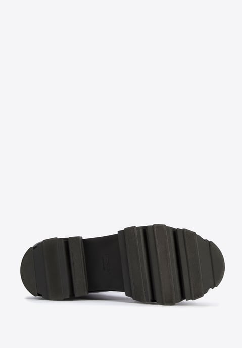 Botas altas de charol para mujer Wittchen de charol negro - Image 4