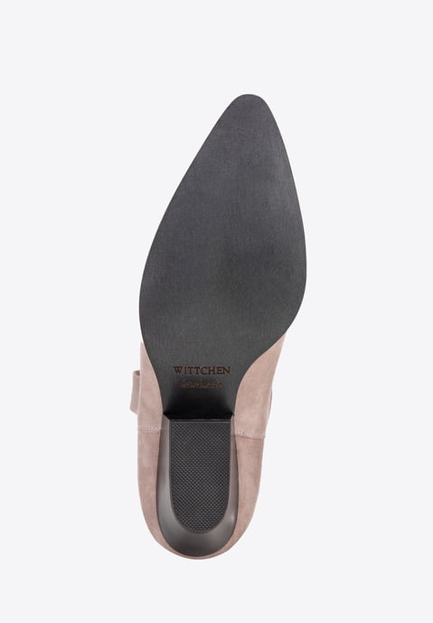 Botas vaqueras Wittchen de ante sin cordones para mujer - Image 4