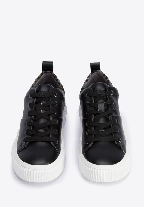 Zapatillas Wittchen de piel para mujer con estampado de leopardo - Image 2
