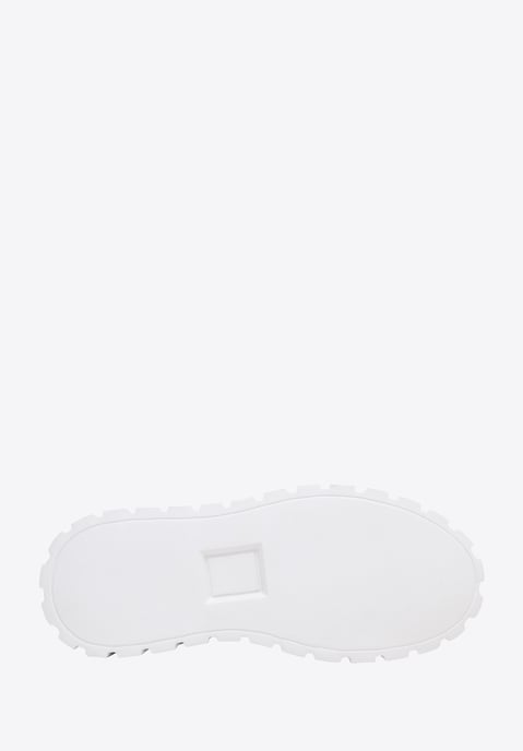 Zapatillas de plataforma rosas para mujer Wittchen, material textil rosa - Image 5