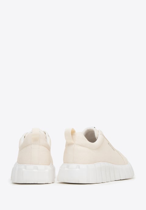 Zapatillas de plataforma para mujer Wittchen Beige claro Beige claro Material - Image 3