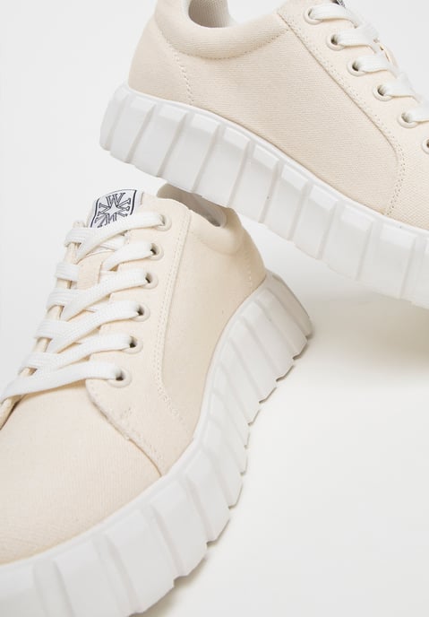 Zapatillas de plataforma para mujer Wittchen Beige claro Beige claro Material - Image 5