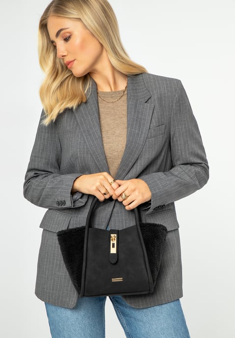 Maleta de piel y ecopiel negra para mujer de Wittchen - Image 6
