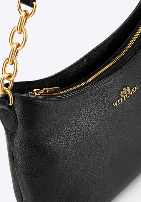 Bolso de hombro de piel para mujer Wittchen con cadena - Image 5