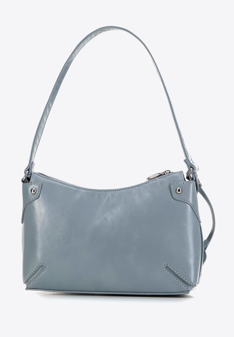 Bolso de hombro para mujer Wittchen con remaches, azul, piel ecológica - Image 2