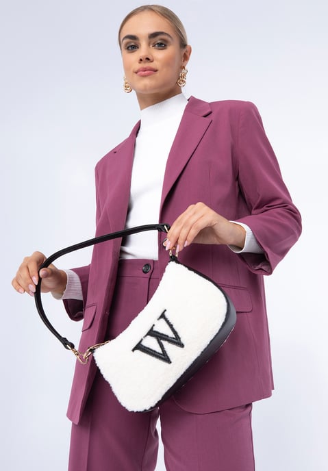 Bolso de mano baguette para mujer Wittchen con piel sintética, tamaño pequeño - Image 4