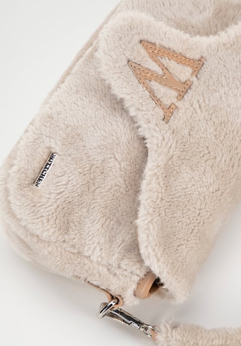 Bolso bandolera Wittchen para mujer con pelo, color crema - Image 4