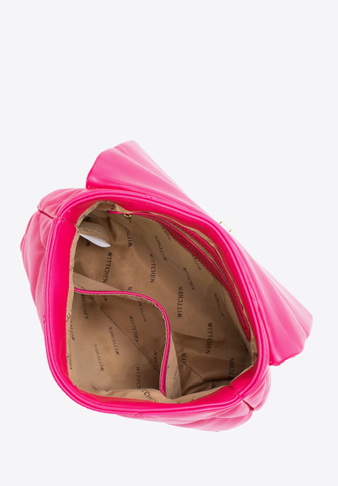 Bolso bandolera para mujer Wittchen de ecopiel suave, acolchado, con cadena - Image 2