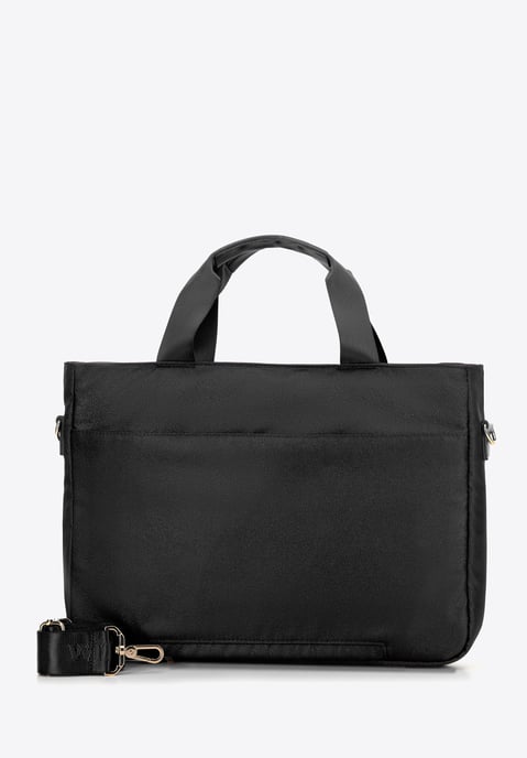 Bolso Wittchen para portátil de 14" para mujer con acolchado, negro - Image 1