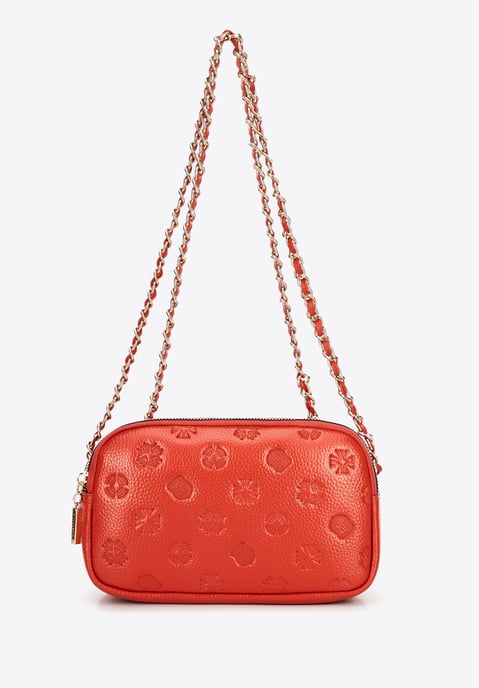 Bolso bandolera de piel para mujer Wittchen con cadena - Image 2