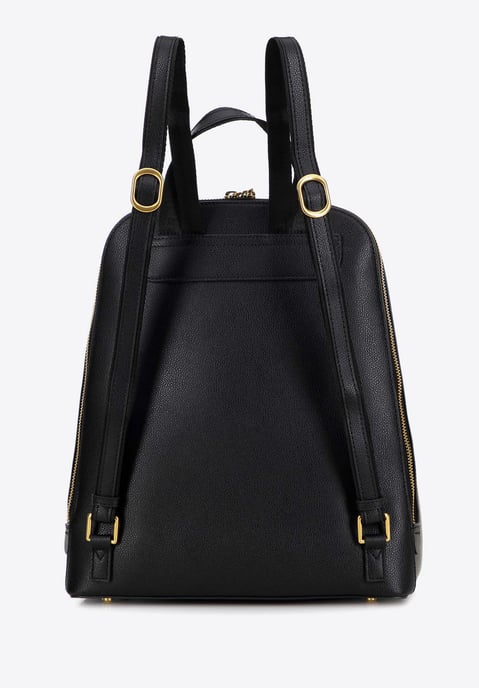 Mochila de cuero para mujer Wittchen Trapezoidal Negro Cuero natural negro - Image 2