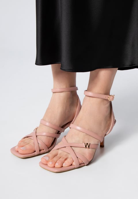 Sandalias de piel para mujer Wittchen con tiras y tacón de aguja - Image 2