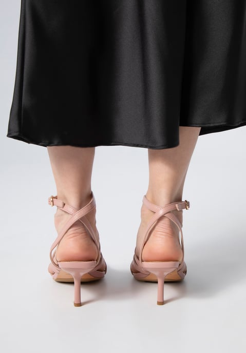 Sandalias de piel para mujer Wittchen con tiras y tacón de aguja - Image 3