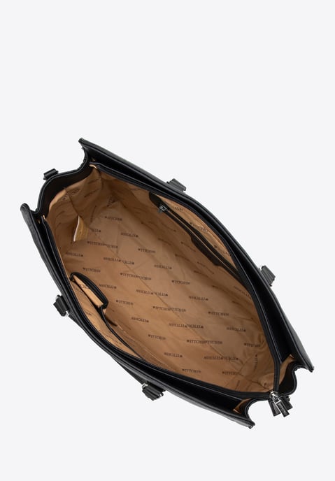 Maleta de mujer Wittchen con funda para portátil de 15, 6'', color negro y plata - Image 5