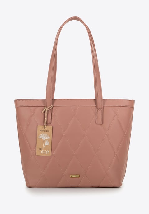 Bolso shopper para mujer Wittchen de piel ecológica con acolchado - Image 2