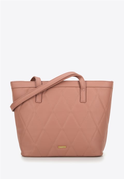 Bolso shopper para mujer Wittchen de piel ecológica con acolchado - Image 3