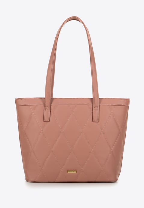 Bolso shopper para mujer Wittchen de piel ecológica con acolchado - Image 4