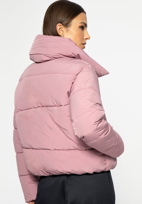 Chaqueta acolchada extragrande para mujer Wittchen, color rosa polvoriento - Image 4