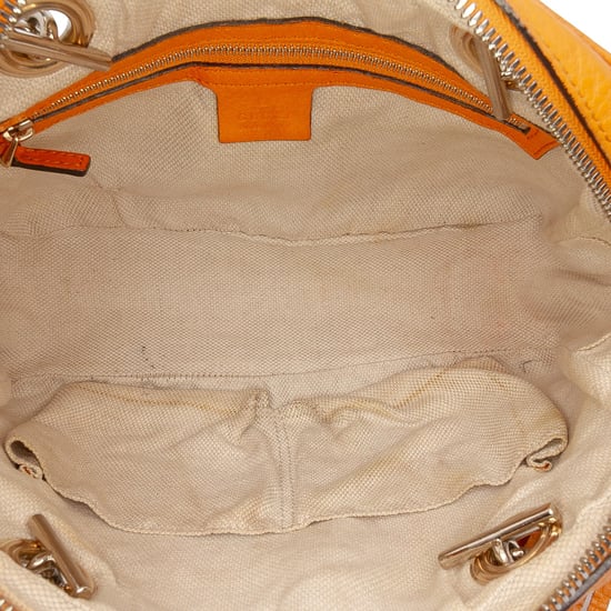 Bolso de Hombro Soho de Cuero con Cadena - Image 4