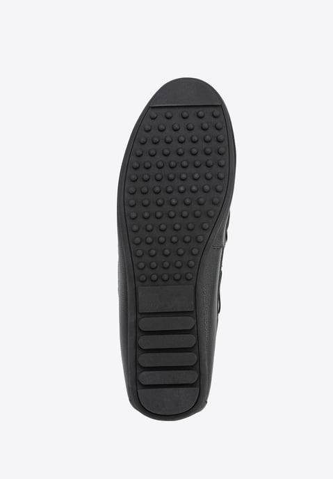 Mocasines de piel para mujer Wittchen con correa en piel natural negra - Image 6