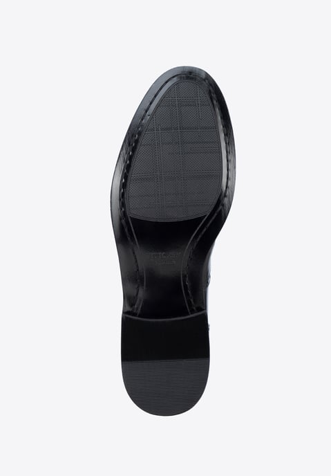 Mocasines de piel para hombre Wittchen con perforaciones en azul marino - Image 5