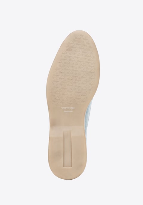 Mocasines de ante con borlas azules para mujer de Wittchen - Image 6