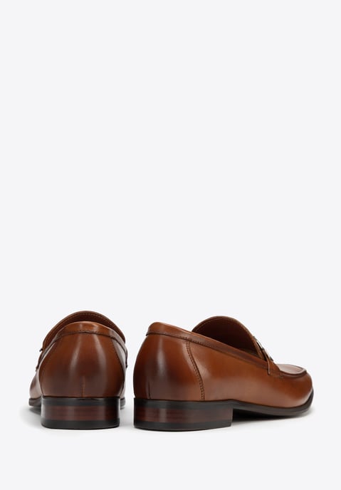 Mocasines Wittchen de piel auténtica para hombre con logotipo metálico - Image 5