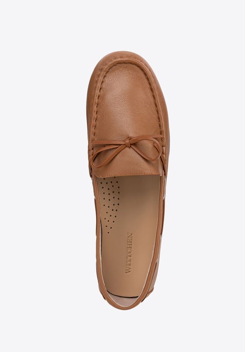 Mocasines de piel para mujer Wittchen con correa, color marrón - Image 6