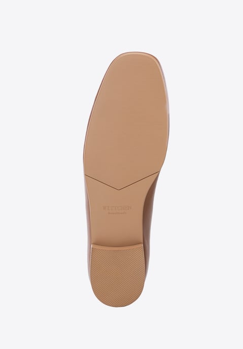 Mocasines de piel para mujer Wittchen con hebilla en piel auténtica marrón - Image 6