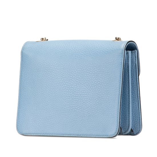 Bolso cruzado de cuero con textura de grano - Image 2