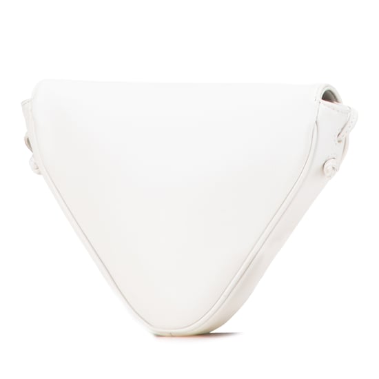 Bolso de crossbody de cuero en forma de triángulo - Image 2